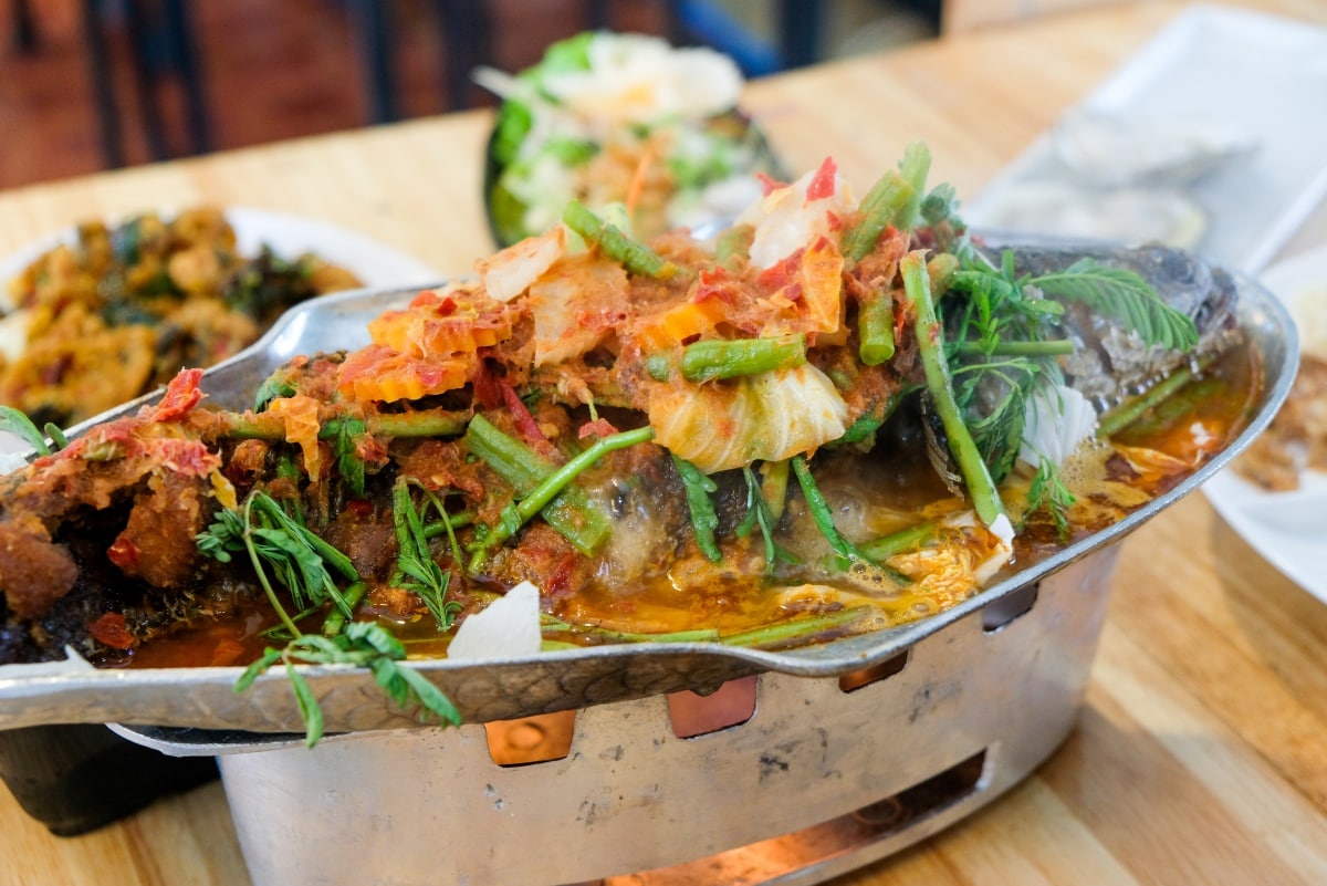 review great fish menu 5 restaurants nakhon phanom isan thailand 106