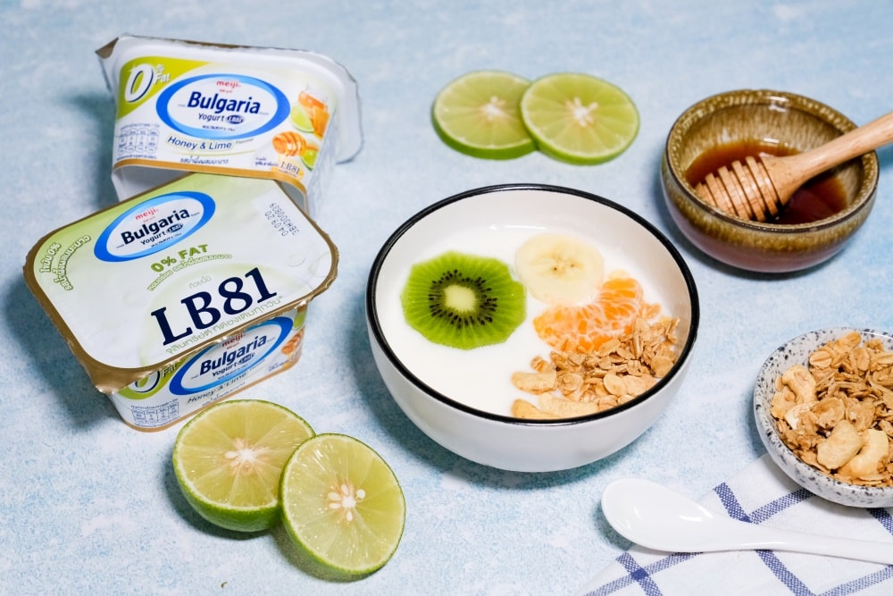 review meiji bulgaria yoghurt honey lemon 8